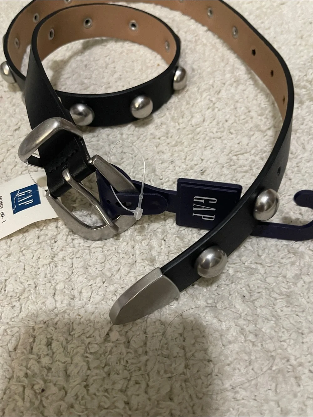NWT- GAP - XS, M or L. Vegan Leather Studded Belt